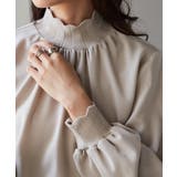 スカラップリブニット使いブラウス | RANAN | 詳細画像49 