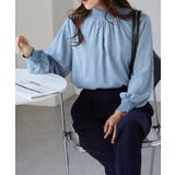 スカラップリブニット使いブラウス | RANAN | 詳細画像5 