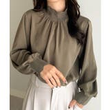 スカラップリブニット使いブラウス | RANAN | 詳細画像56 