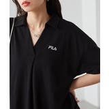 【M~LLサイズ展開】<FILA フィラ>カノコAラインフレアポロスキッパーワン… | RANAN | 詳細画像13