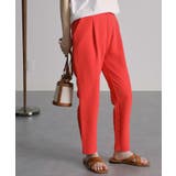 [低身長サイズ有]美脚シルエットタックテーパードパンツ 股下61㎝(UVカット … | RANAN | 詳細画像10 