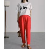 [低身長サイズ有]美脚シルエットタックテーパードパンツ 股下61㎝(UVカット … | RANAN | 詳細画像12 