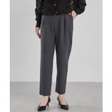 [低身長サイズ有]美脚シルエットタックテーパードパンツ 股下61㎝(UVカット … | RANAN | 詳細画像22 