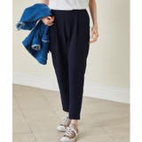 [低身長サイズ有]美脚シルエットタックテーパードパンツ 股下61㎝(UVカット … | RANAN | 詳細画像26 