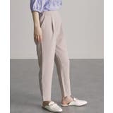 [低身長サイズ有]美脚シルエットタックテーパードパンツ 股下61㎝(UVカット … | RANAN | 詳細画像35 