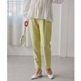 [低身長サイズ有]美脚シルエットタックテーパードパンツ 股下61㎝(UVカット … | RANAN | 詳細画像43 