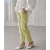 [低身長サイズ有]美脚シルエットタックテーパードパンツ 股下61㎝(UVカット … | RANAN | 詳細画像45 