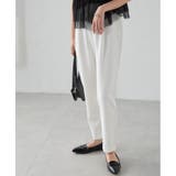 [低身長サイズ有]美脚シルエットタックテーパードパンツ 股下61㎝(UVカット … | RANAN | 詳細画像6 