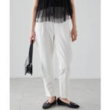 [低身長サイズ有]美脚シルエットタックテーパードパンツ 股下61㎝(UVカット … | RANAN | 詳細画像8 