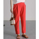 [低身長サイズ有]美脚シルエットタックテーパードパンツ 股下61㎝(UVカット … | RANAN | 詳細画像9 