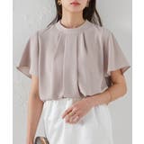 トープ | 機能付タックデザインブラウス | RANAN