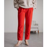 RANAN（ラナン） | 裏起毛美脚シルエットタックパンツ