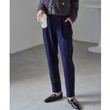 裏起毛美脚シルエットタックパンツ | RANAN | 詳細画像10 