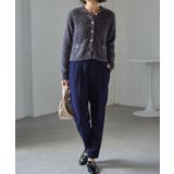 裏起毛美脚シルエットタックパンツ | RANAN | 詳細画像11 