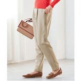 裏起毛美脚シルエットタックパンツ | RANAN | 詳細画像12 