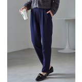 裏起毛美脚シルエットタックパンツ | RANAN | 詳細画像7 