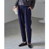 裏起毛美脚シルエットタックパンツ | RANAN | 詳細画像8 