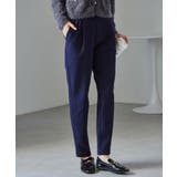 裏起毛美脚シルエットタックパンツ | RANAN | 詳細画像9 