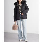 リアルファー付ダウンショートコート | RANAN | 詳細画像3 