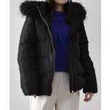 リアルファー付ダウンショートコート | RANAN | 詳細画像4 