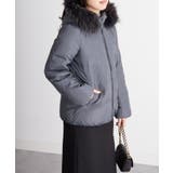 リアルファー付ダウンショートコート | RANAN | 詳細画像8 