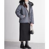 リアルファー付ダウンショートコート | RANAN | 詳細画像9 