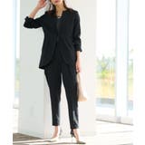 ＜２点セット＞ラウンドヘムジャケットセットアップ | RANAN | 詳細画像7 