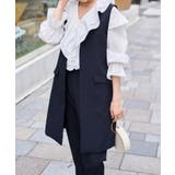 ＜２点セット＞ロングジレセットアップ | RANAN | 詳細画像4 