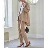 [2点セット/ウォッシャブル]フレアジャケット＆テーパードパンツセットアップ | RANAN | 詳細画像11 