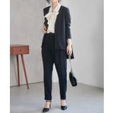 [2点セット/ウォッシャブル]フレアジャケット＆テーパードパンツセットアップ | RANAN | 詳細画像14 