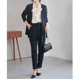 [2点セット/ウォッシャブル]フレアジャケット＆テーパードパンツセットアップ | RANAN | 詳細画像15 