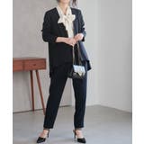 [2点セット/ウォッシャブル]フレアジャケット＆テーパードパンツセットアップ | RANAN | 詳細画像17 