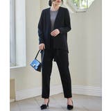 [2点セット/ウォッシャブル]フレアジャケット＆テーパードパンツセットアップ | RANAN | 詳細画像3 