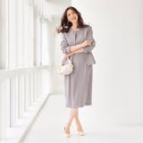 [2点SET]ペプラムジャケット＋ワンピースセットアップ | RANAN | 詳細画像11 