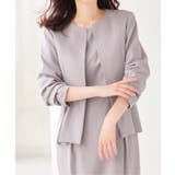 [2点SET]ペプラムジャケット＋ワンピースセットアップ | RANAN | 詳細画像7 