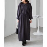 チャコール(ロング) | 裏起毛！アンチピリング！ドロストワンピ | RANAN