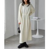 アイボリー(ロング) | 裏起毛！アンチピリング！ドロストワンピ | RANAN