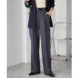 裏起毛美脚シルエットピンタックワイドパンツ | RANAN | 詳細画像12 