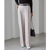 裏起毛美脚シルエットピンタックワイドパンツ | RANAN | 詳細画像22 