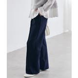 裏起毛美脚シルエットピンタックワイドパンツ | RANAN | 詳細画像27 