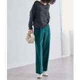 裏起毛美脚シルエットピンタックワイドパンツ | RANAN | 詳細画像33 