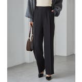 裏起毛美脚シルエットピンタックワイドパンツ | RANAN | 詳細画像6 