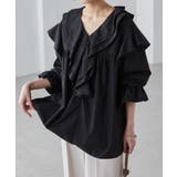 ビッグカラーフリルブラウス | RANAN | 詳細画像28 