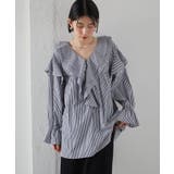 ビッグカラーフリルブラウス | RANAN | 詳細画像32 