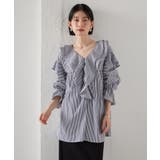 ビッグカラーフリルブラウス | RANAN | 詳細画像34 