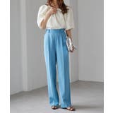 機能付！美脚シルエットセンタープレスワイドパンツ | RANAN | 詳細画像19 