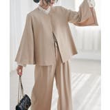 【2点セット】ケープジャケットワイドパンツセットアップ | RANAN | 詳細画像14 