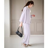 【2点セット】ケープジャケットワイドパンツセットアップ | RANAN | 詳細画像21 