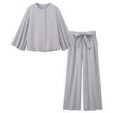 【2点セット】ケープジャケットワイドパンツセットアップ | RANAN | 詳細画像37 