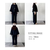 【2点セット】ケープジャケットワイドパンツセットアップ | RANAN | 詳細画像45 